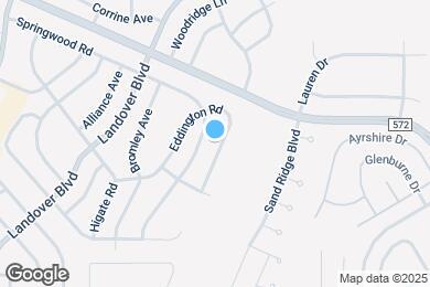 Map image of the property - 12624 Eddington Rd
