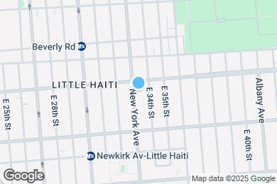 Map image of the property - 1227 New York Ave