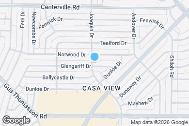 Map image of the property - Room in House on Glengariff Dr