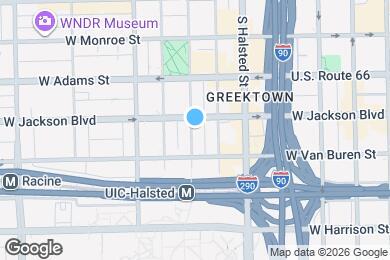 Map image of the property - 313 S Peoria St