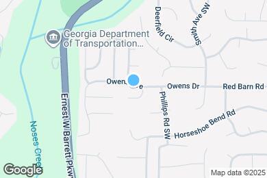 Map image of the property - 2709 Owens Dr