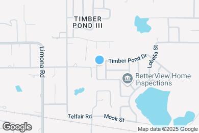 Map image of the property - 846 Timber Pond Dr