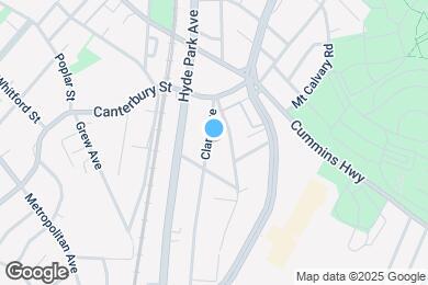 Map image of the property - 28 Clare Ave