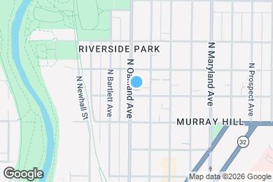 Map image of the property - 1808 E Webster Pl