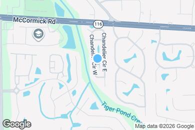 Map image of the property - 1731 Chandelier Cir W