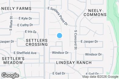 Map image of the property - 900 E Jasper Dr