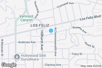 Map image of the property - 4419 Avocado St