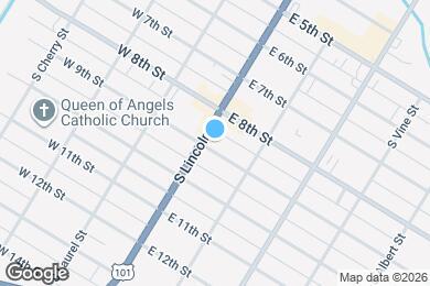 Map image of the property - 207 E 9th St