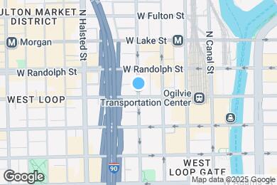 Map image of the property - 107 N Desplaines St