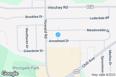 Map image of the property - 114 Arrowhead Dr