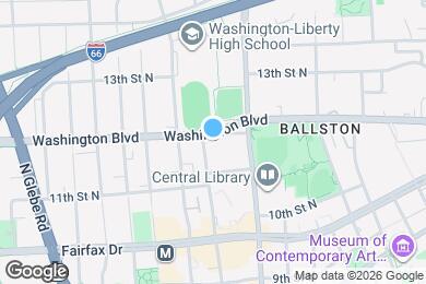 Map image of the property - 4030 Washington Blvd