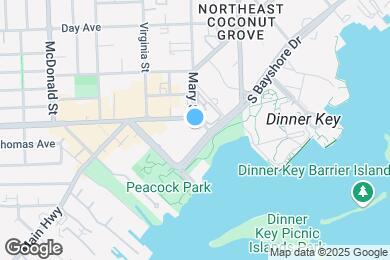 Map image of the property - 2901 S Bayshore Dr