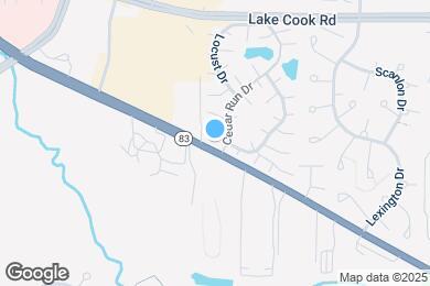 Map image of the property - 1315 Alpine Ct