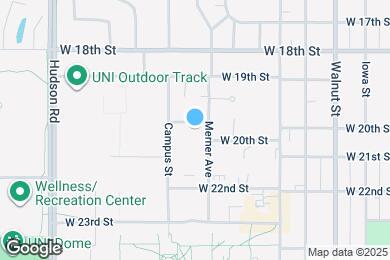 Map image of the property - 1210 W 20th St