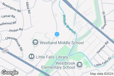 Map image of the property - The Residences at Capital Crescent Trail