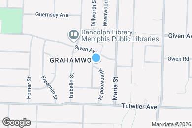 Map image of the property - 840 Wrenwood St