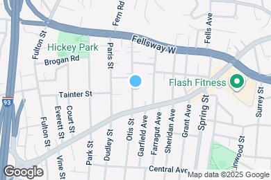 Map image of the property - 21 Almont St