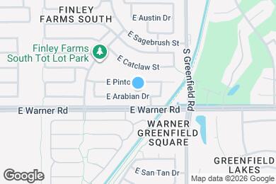Map image of the property - 2262 E Arabian Dr