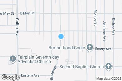 Map image of the property - 1259 Pearl St