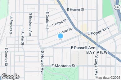 Map image of the property - 546 E Potter Ave