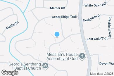 Map image of the property - 1540 Walnut Ridge Ct