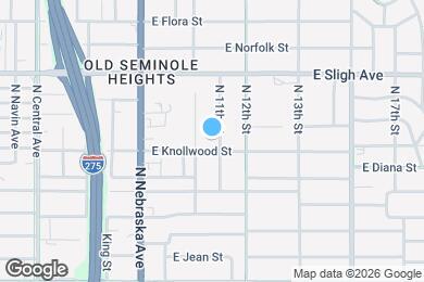 Map image of the property - 6704 N 11th St