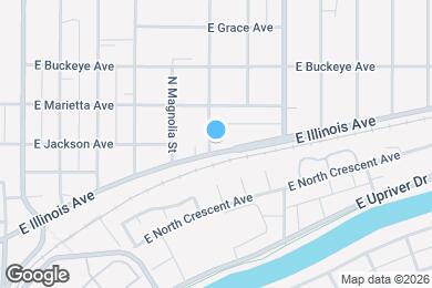 Map image of the property - 1903 E Illinois Ave
