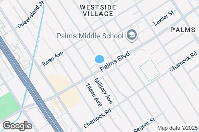 Map image of the property - 10961 Palms Blvd