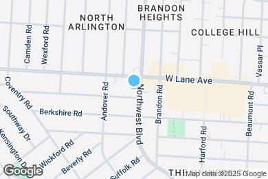 Map image of the property - 2453 Northwest Blvd