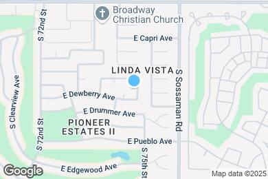 Map image of the property - 624 S 75th St