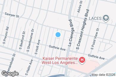 Map image of the property - 1942 S Garth Ave