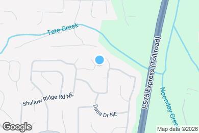 Map image of the property - 182 Shallow Ridge Ln NE