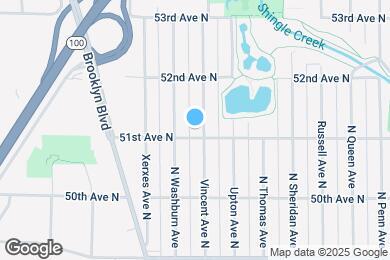 Map image of the property - 5105 Vincent Ave N