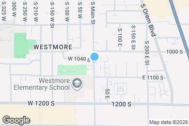 Map image of the property - 1053 S Main St