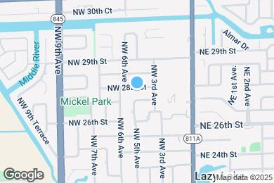 Map image of the property - 408 NW 28th St