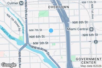 Map image of the property - 425 NW 6th St
