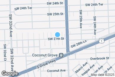Map image of the property - 2800 SW 27th Terrace
