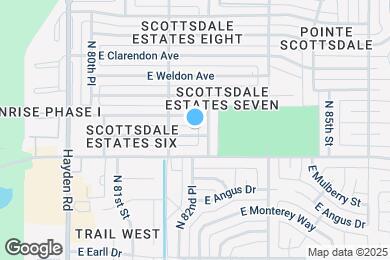 Map image of the property - 8226 E Mitchell Dr