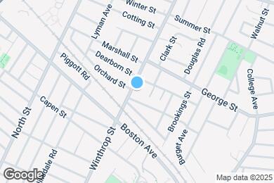 Map image of the property - 89 Winthrop St