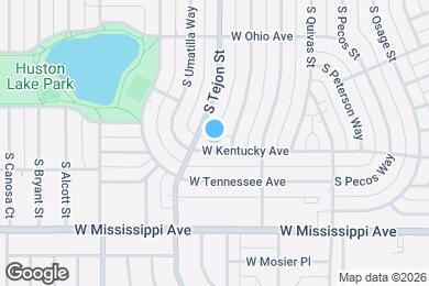 Map image of the property - 1931 W Kentucky Ave