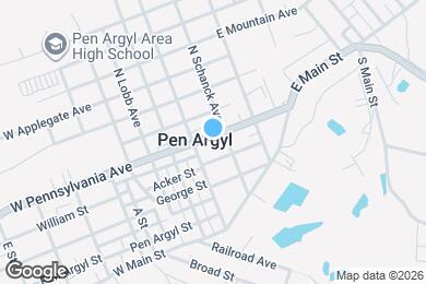 Map image of the property - 22 E Pennsylvania Ave