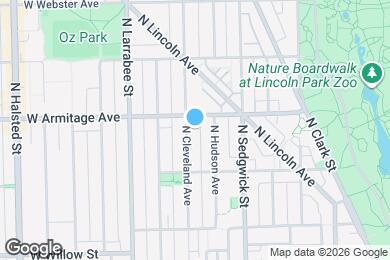 Map image of the property - 1947 N Cleveland Ave