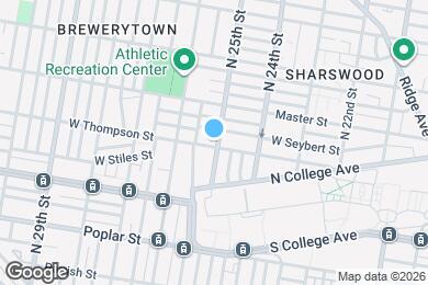 Map image of the property - 1304 N 25th St