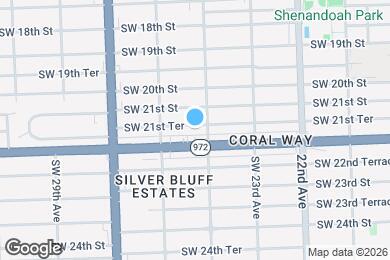 Map image of the property - 2424 SW 21st Ter