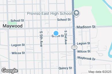 Map image of the property - 1100 S 3rd Ave