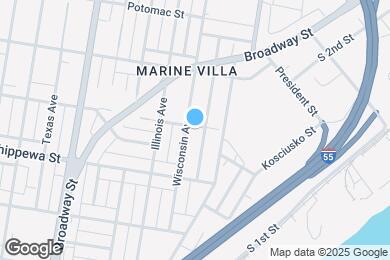 Map image of the property - 1930 Winnebago St