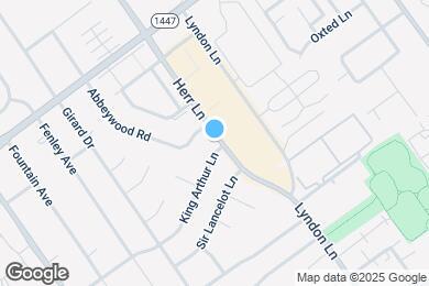 Map image of the property - 1112 King Arthur Ln