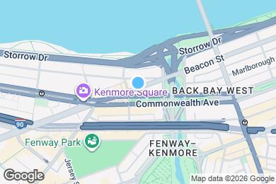 Map image of the property - 493 Commonwealth Ave