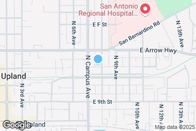 Map image of the property - 411 N 8th Ave