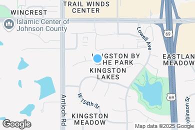 Map image of the property - 8305 W 152nd Terrace